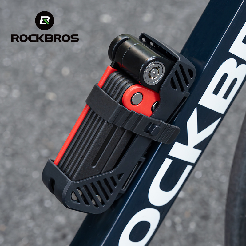 Chain Lock Combination - ROCKBROS Bike Foldable Lock Anti-theft Security