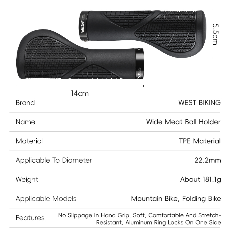 WEST BIKING Bike Grips Shock-a - Commuter Bike Lock review and price