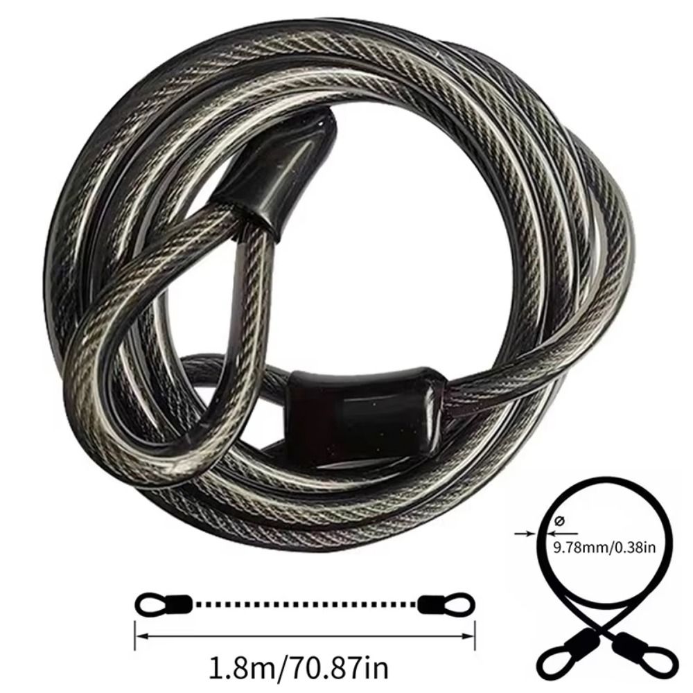 Anti-Theft Bike Lock Cable Fle - Cable Lock Flexible review and price