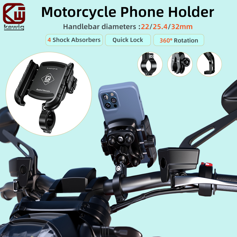 Kewig M8SP Motorcycle Phone Ho - Commuter Bike Lock review and price