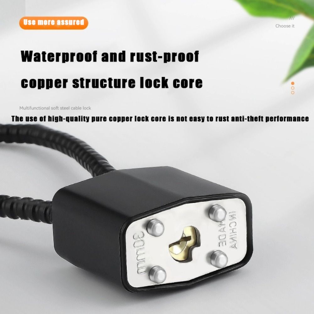 Portable Multifunctional Cable - Cable Lock Flexible review and price