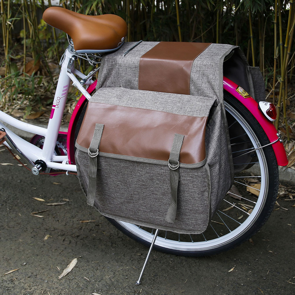 30L Rear Rack Bag Bike Canvas  - Panniers Waterproof Rear review and price