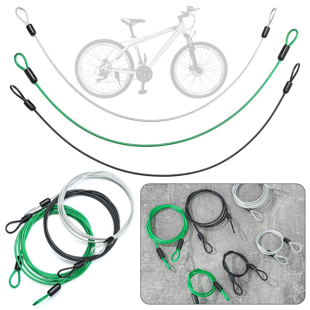 0.5/1/2M Bicycle Lock Wire Bic - Cable Lock Flexible review and price