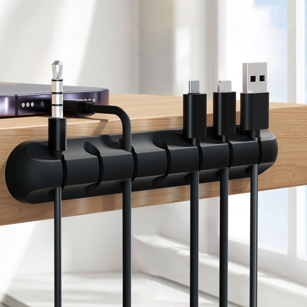 New Black Cable Organizer Flex - Cable Lock Flexible review and price