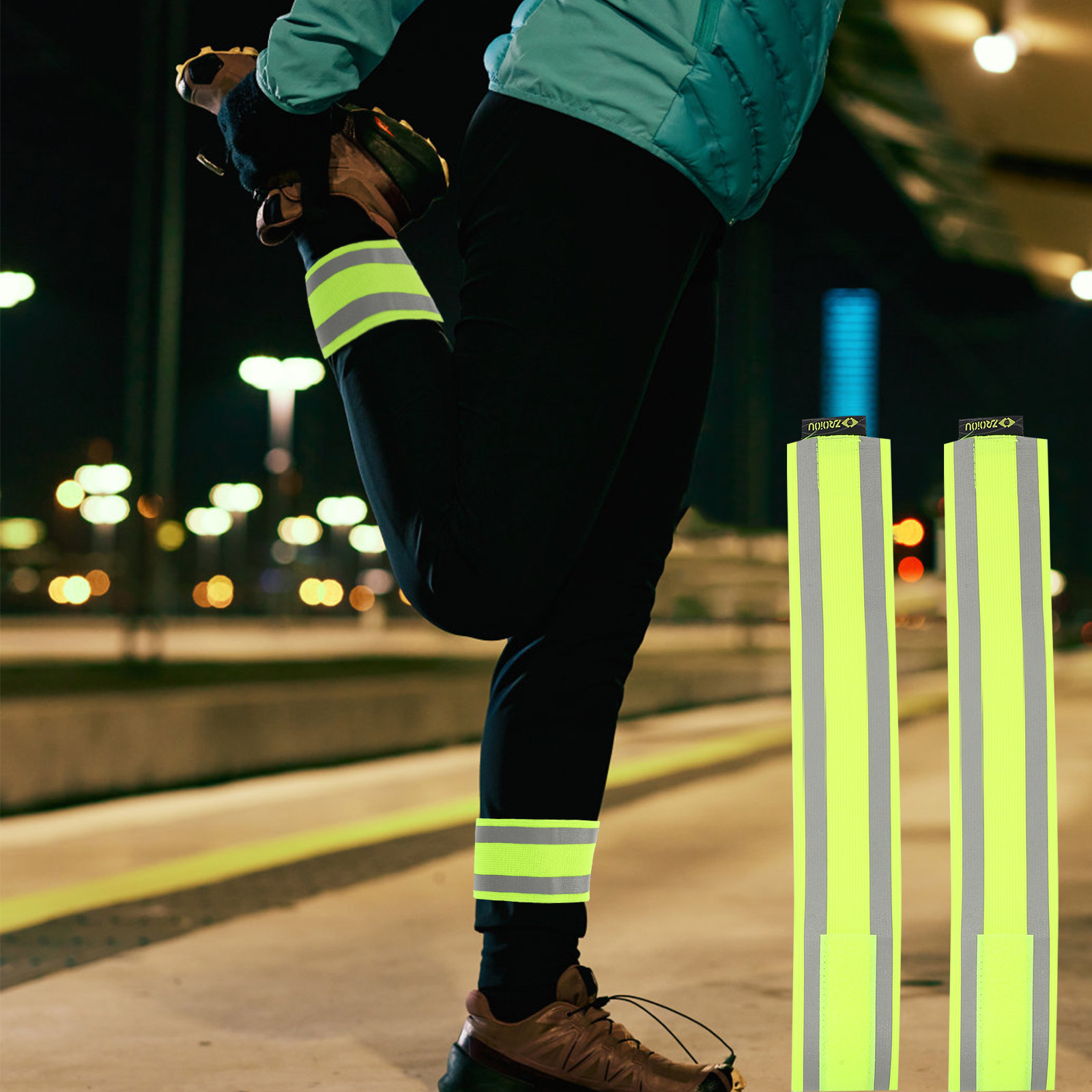 Reflective Safety Bands 2 Pack - Cycling To Work review and price