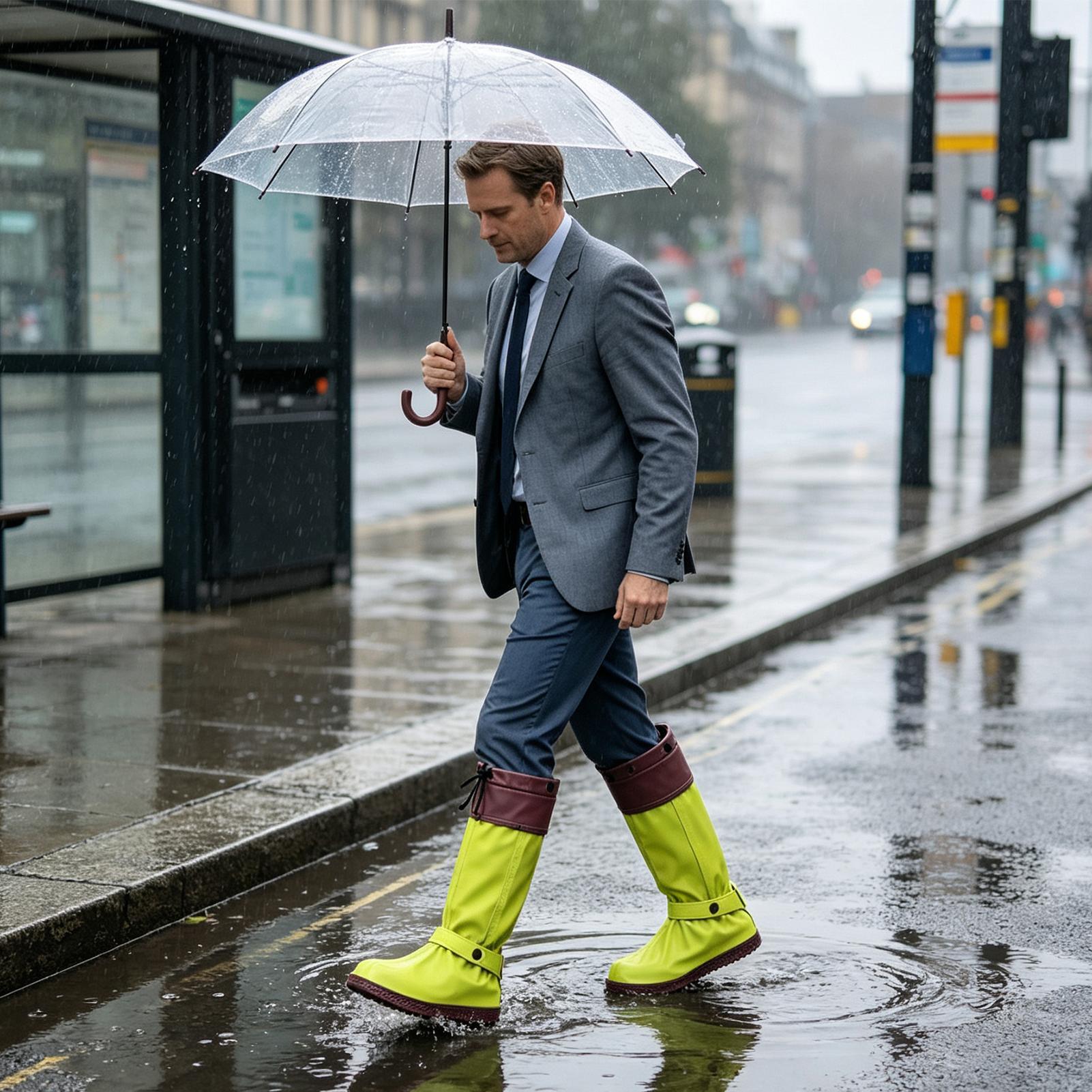 Rain Boot Covers Zipper Reusab - Cycling Commute Shoes review and price