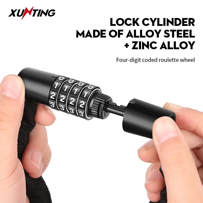 Xunting Bike Lock Secure Your  - Chain Lock Combination review and price