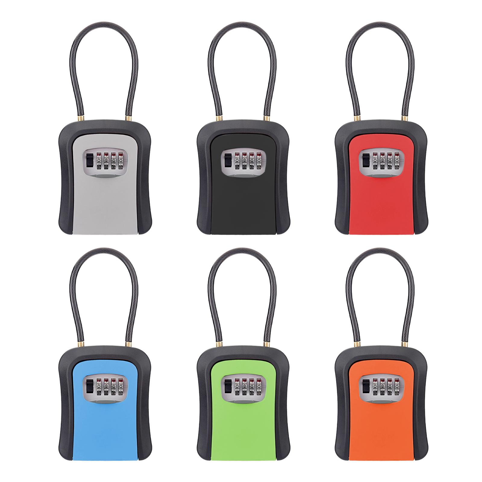 Key Lock Box Key Security Box  - Chain Lock Combination review and price