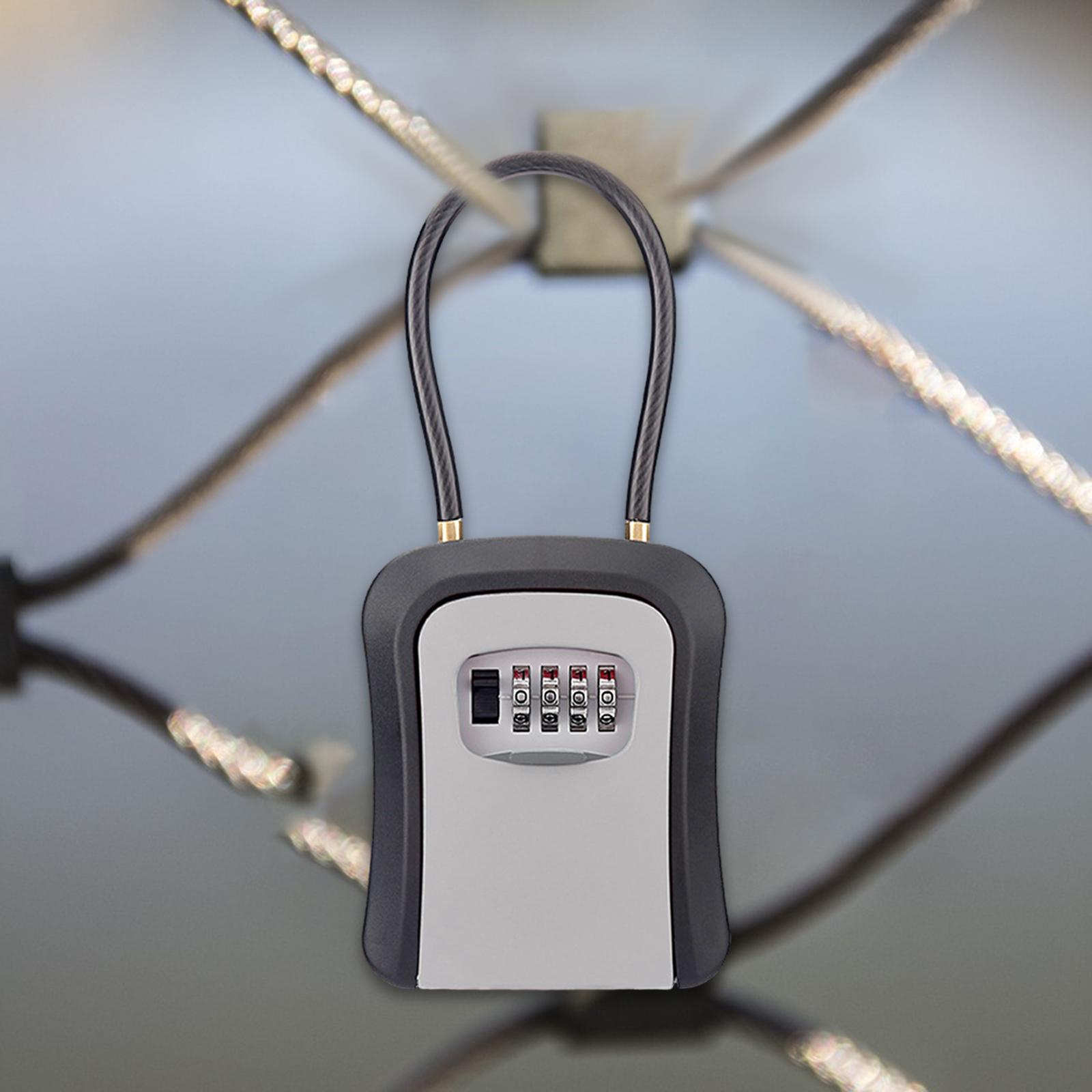 Key Lock Box Key Security Box  - Chain Lock Combination review and price