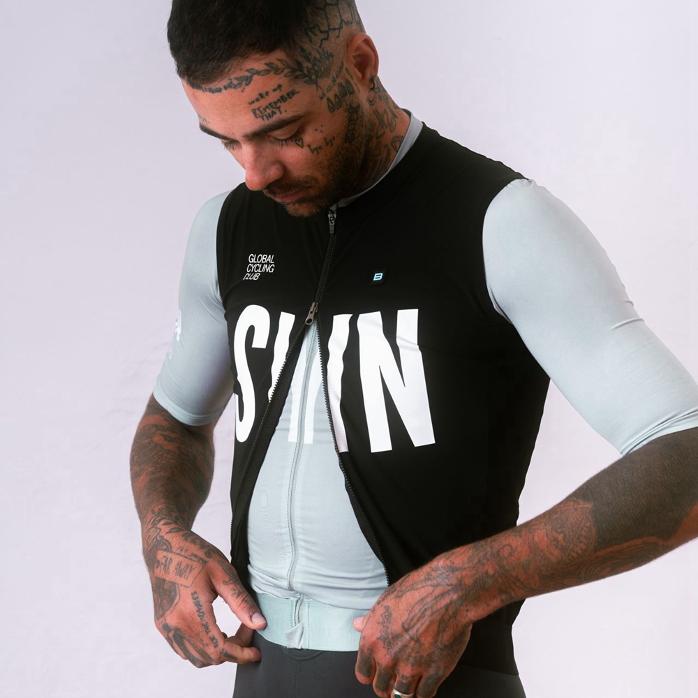 Silver gray short sleeved cycl - Cycling Commuter Trousers review and price
